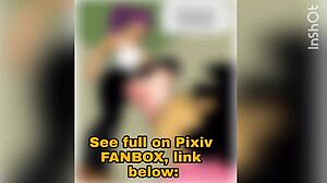 Leela gags on feet with deepthroat choking action