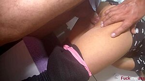 i secretly film her tight asshole getting roughly fucked until my hidden creampie fills it!!