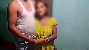Bhabhi Catches Stepbrother Fingering Her Fat Hairy Clit and Plump Ass!