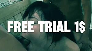 japanese milf ema kisaki's big tits bounce in hardcore pounding