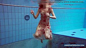 Martina's Hot Croatian Bikini Tease Turns Public Pool Wild