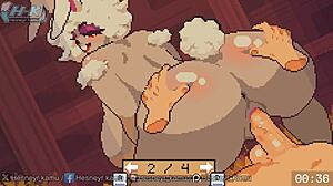 yo that sloppy bunny takes big cock deep in her vagina