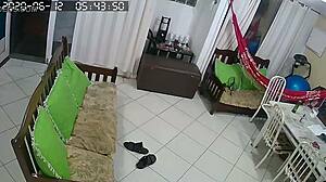 big cocked brazilian brunette latina teen takes monster dick deep in amateur fetish ass and tits