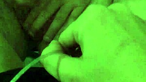 he watches intently as his wife rubs her pussy desperately while i jack off then i creampie her deeply for cleanup sucking