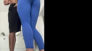 coach, your cock got so hard watching my big ass stretch these tight yoga leggings right?