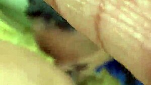 oh god the thrill of that nasty public wet blowjob gagging on huge cock outside