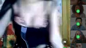 pregnant indonesian arab teen masturbates solo on camfrog