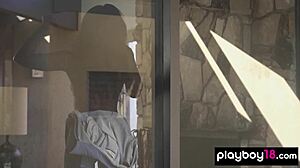 hot all natural black teen victoria antoinette strips lingerie revealing shaved pussy