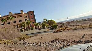 wanna watch this teen slut piss publicly then suck bfs cock on risky camping trip?