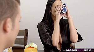 hey stepson reagan foxx's big tits need your monster cock cum on them after doggystyle fuck