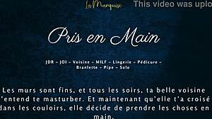 french milf neighbor grabs me for intense audio pleasure next door