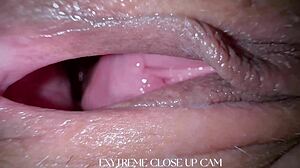 Ultra Close-Up! Feel Cute 18yo Italian Pussy Farting Right in Your Face