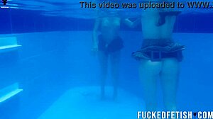 Yessica Bunny Helen Star Horny Pool Duo!