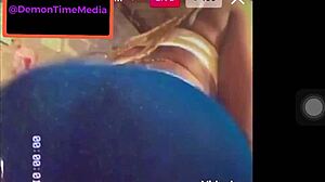 wanna see this ebony teen's big ass twerking on instagram demon time?