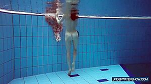 Martina's Hot Croatian Bikini Tease Turns Public Pool Wild