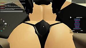 Does Roblox Whore with Big Tits and Ass Take Deepthroat Before Bent Over Anal Poundings?
