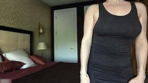 mommy's panty sniffer milf catches you sniffing and rewards with tight pussy fuck