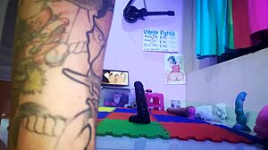 Spanish JOI teen shemale gape whore begs BBC creampie