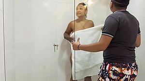 Do horny colombian maids lick each other's juicy pussies in lesbian frenzy?