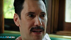 september reign's bubble butt drips cum after hard doggystyle sofa slam