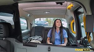 yo fake taxi nurse uniform? suck my cock then ride before your meeting