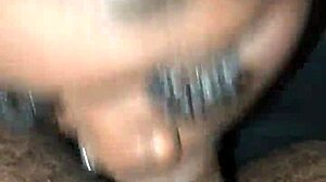 19 yo bbw delivers sloppy nasty head on monster cock