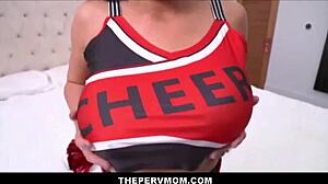 whoa big ass milf stepmom nadia white fucks stepson in cheerleader outfit
