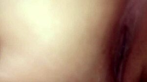 Young workout whore gets pussy slammed close-up during naked striptease fuck