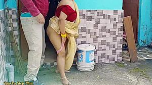 Hot Indian Stepdaughter and Stepmom Pound Outdoors with Young Boy!