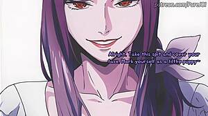 Rize fingers her filthy puppy in Tokyo with teasing joi instructions