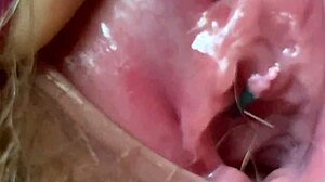 Extreme close-up big clit vagina ass orgasm