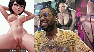 blonde slut rides big cock in classic pov fuck