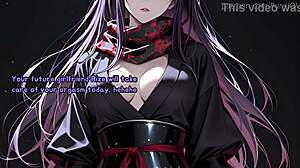 Rize fingers her filthy puppy in Tokyo with teasing joi instructions