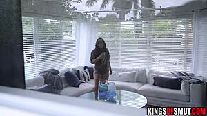 hey young guy you got caught spying on hot milf neighbor monica sage