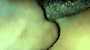 AFROKING Gets Curvy Black Babe's Saggy Tits And Pussy As Christmas Gift!