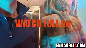 Petite MILF Gives Backstage POV Blowjob to Mick Shagger