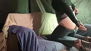 friend's secret strap-on pegging after crossdressing confession