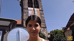 Hunt4k Cuckold Watches Skinny Czech Girlfriend Fucked Hard Outdoors By Stranger For Cash