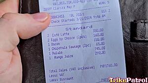 Burning desire drives horny Filipina to fuck bent over doggystyle on big cock creampie