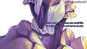 Rize fingers her filthy puppy in Tokyo with teasing joi instructions