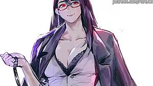 Rize fingers her filthy puppy in Tokyo with teasing joi instructions