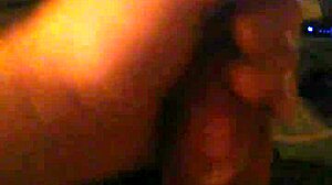solo jerking session captured on video