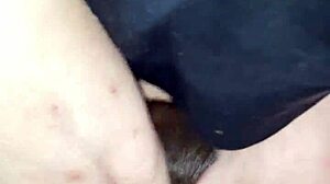 BbW slut gags on amanda's monster black cock