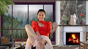 teacher everlain, show that shaved pussy lips in your full casting interview?