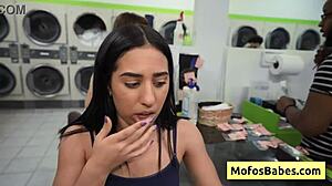 nikki mars and jason legend heat up public laundry