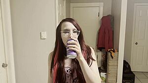 step dad caught me drinking late won't tell step mom if you fuck both holes?