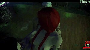 Randy Bullet Carmella Corset and cast dive into erotic roleplay bent over in car