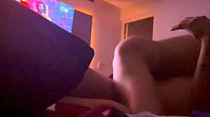 real amateur ebony with huge ass takes big black cock interracial