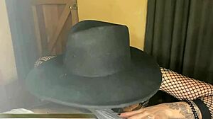 Goth Girl Gags on Cock for Sloppy Deepthroat Cumshot Reward!!