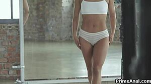 Exercise Ball Anal Slam!